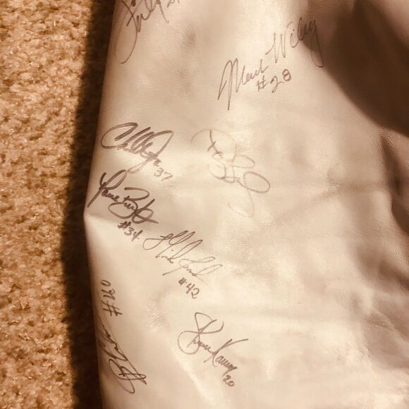 1998 Indians Autographed Game Worn Varsity Jacket +Indians Pro Player Jacket - Picture 4 of 13